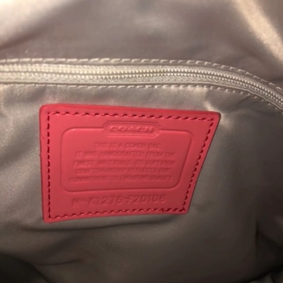 NWT Coach Daisy leather convertible purse Coral Crossbody purse bag - Picture 12 of 12